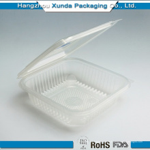 Vente en gros de contenants de contenants de plats en plastique transparent sur mesure